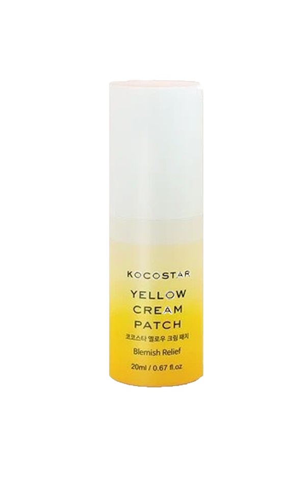Крем Kocostar Yellow Cream Patch For Blemish Relief точечный для проблемной кожи