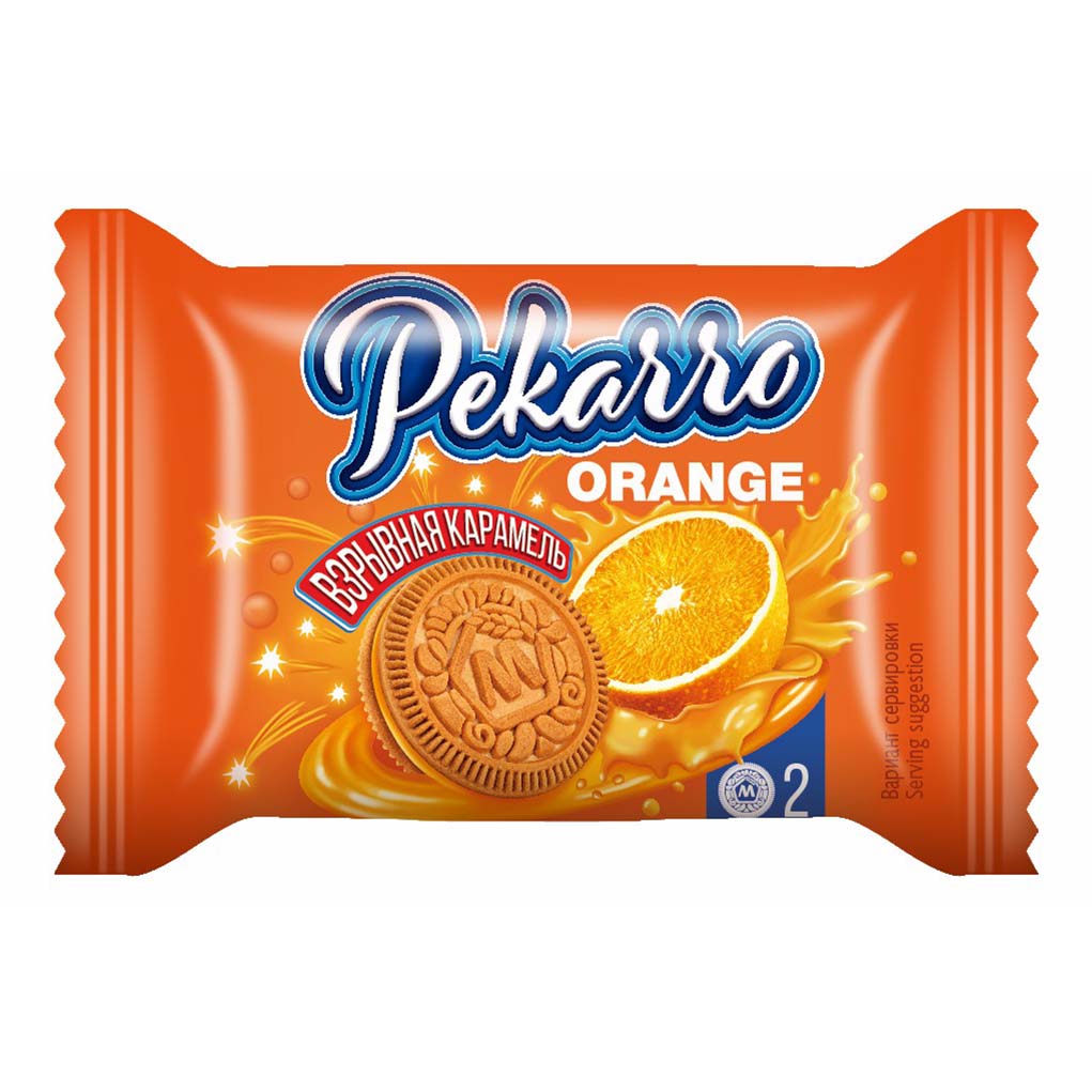 

Печенье Pekarro Orange сэндвич