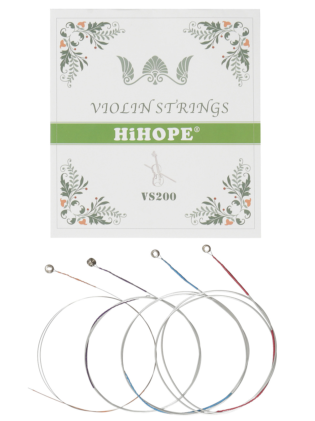 Струны для скрипки HIHOPE VS-200 размер 4/4 - 3/4 из массива