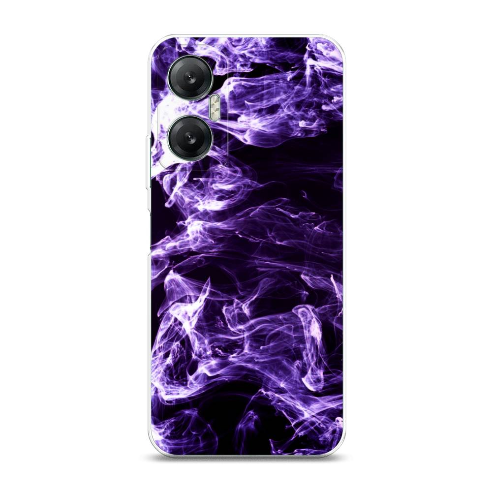 фото Чехол на infinix hot 20 5g "фиолетовый дым" case place