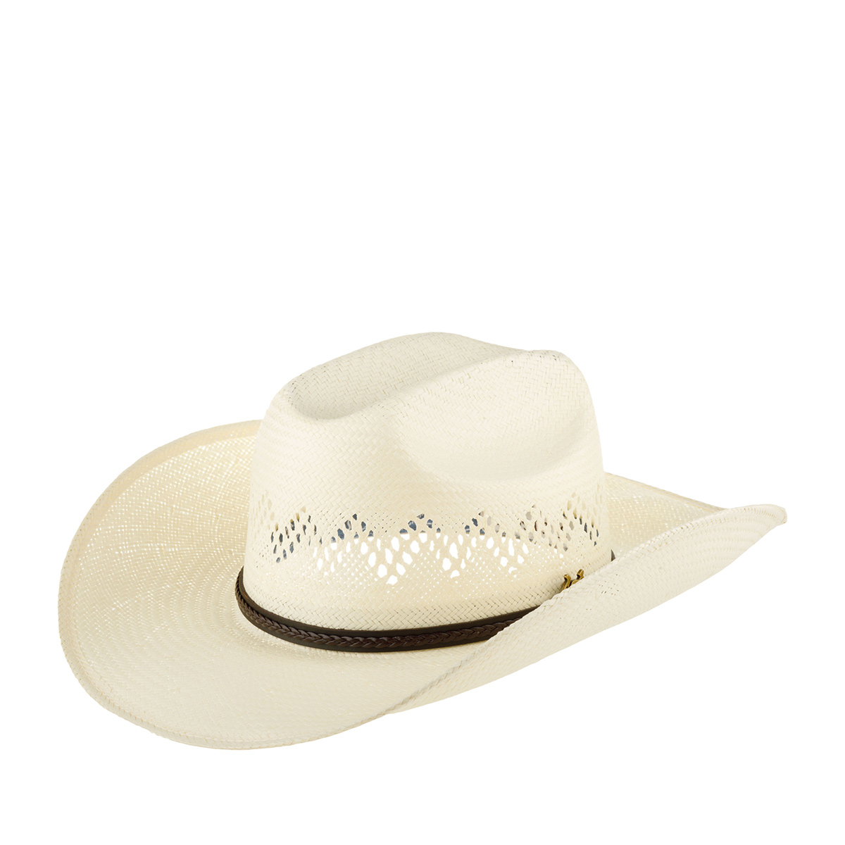 

Шляпа унисекс Stetson 3198516 WESTERN VENTED TOYO белая, р.63, Белый, 3198516 WESTERN VENTED TOYO