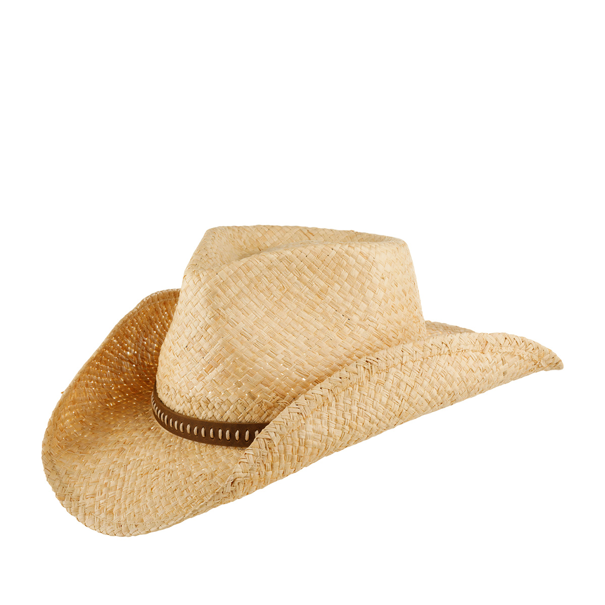 Шляпа унисекс Stetson 3698529 WESTERN RAFFIA бежевая, р.61 бежевый