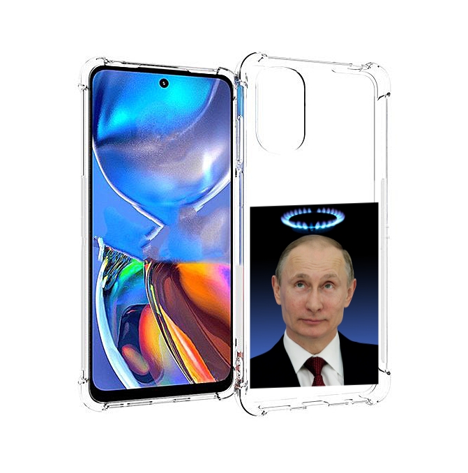 

Чехол MyPads святой газ для Motorola Moto E32, Прозрачный, Tocco