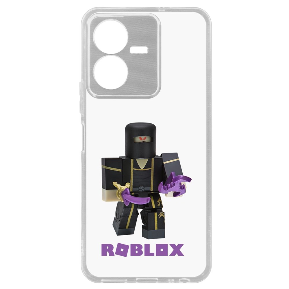 

Чехол-накладка Кейс Roblox-Ниндзя Ассасин для Vivo Y22, Прозрачный