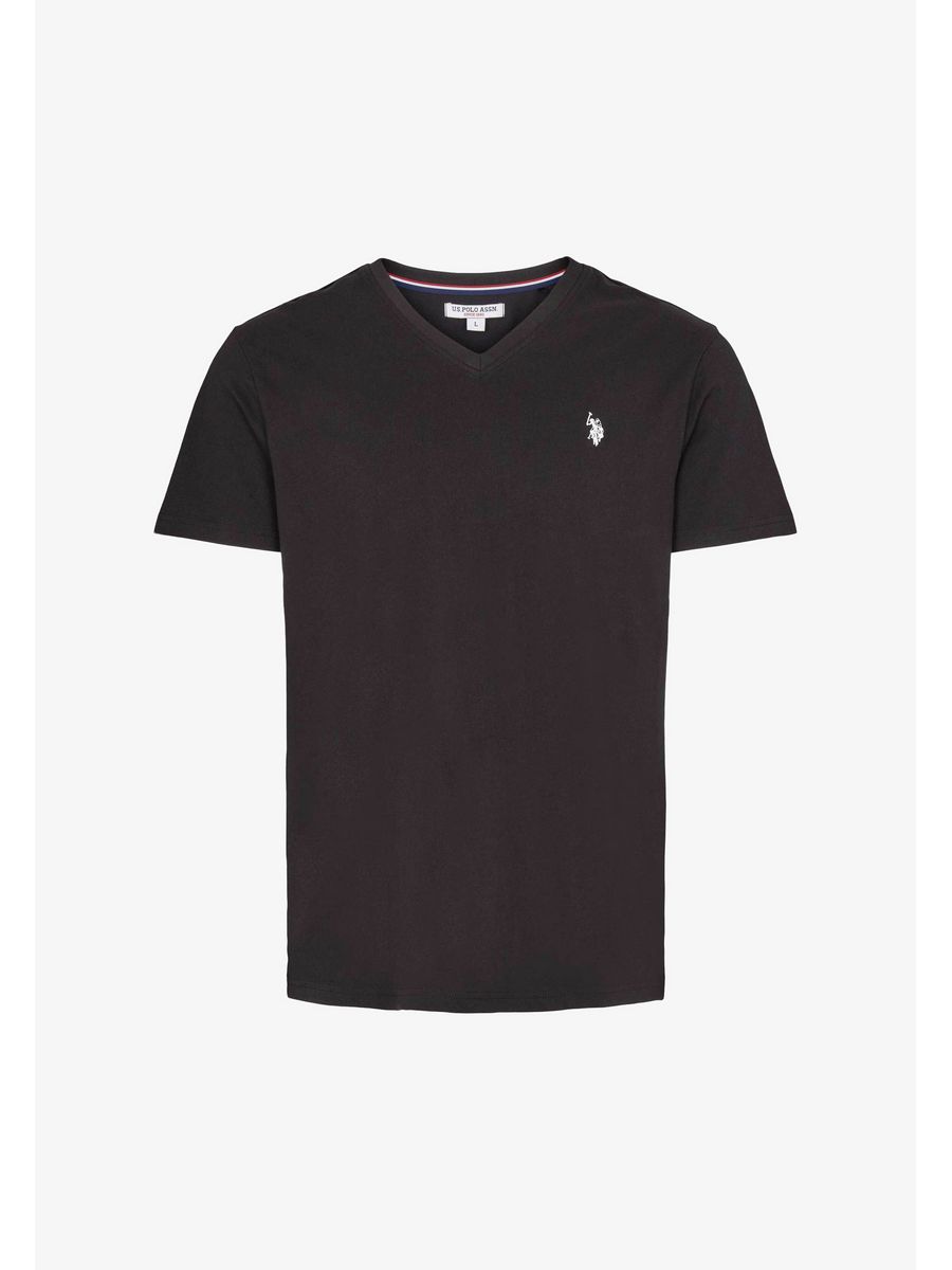 

Футболка мужская U.S. POLO Assn. US222O017 черная S, Черный, US222O017