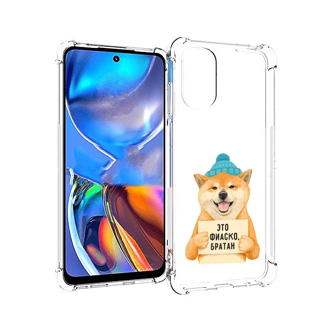 

Чехол MyPads фиаско для Motorola Moto E32, Прозрачный, Tocco