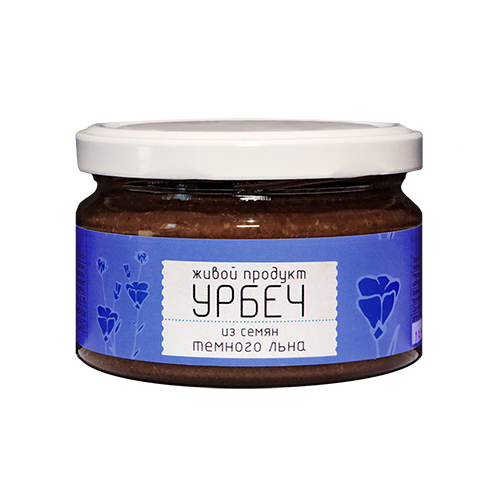 Урбеч Из Семян Тёмного Льна Живой Продукт 225 Г (2шт.)