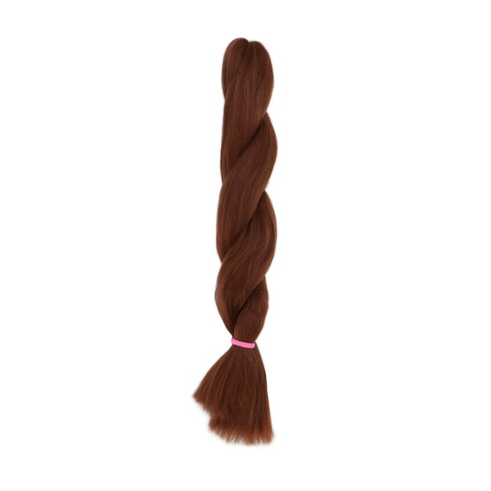 

SOFT DREADS Канекалон однотонный, гофрированный, 60 см, 100 гр, цвет каштановый(#30), SOFT DREADS