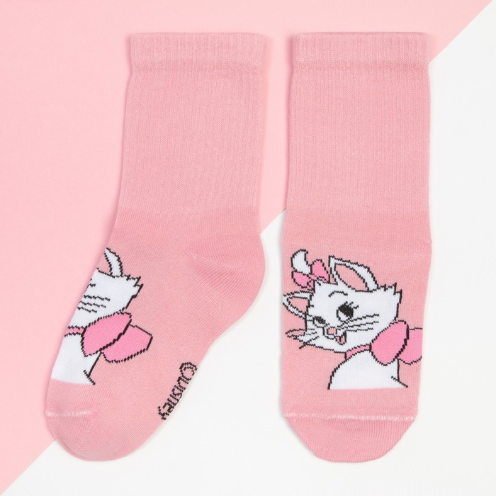 

Носки для девочки, Мари, Коты Аристократы, DISNEY, 16-18, розовый, Коты аристократы
