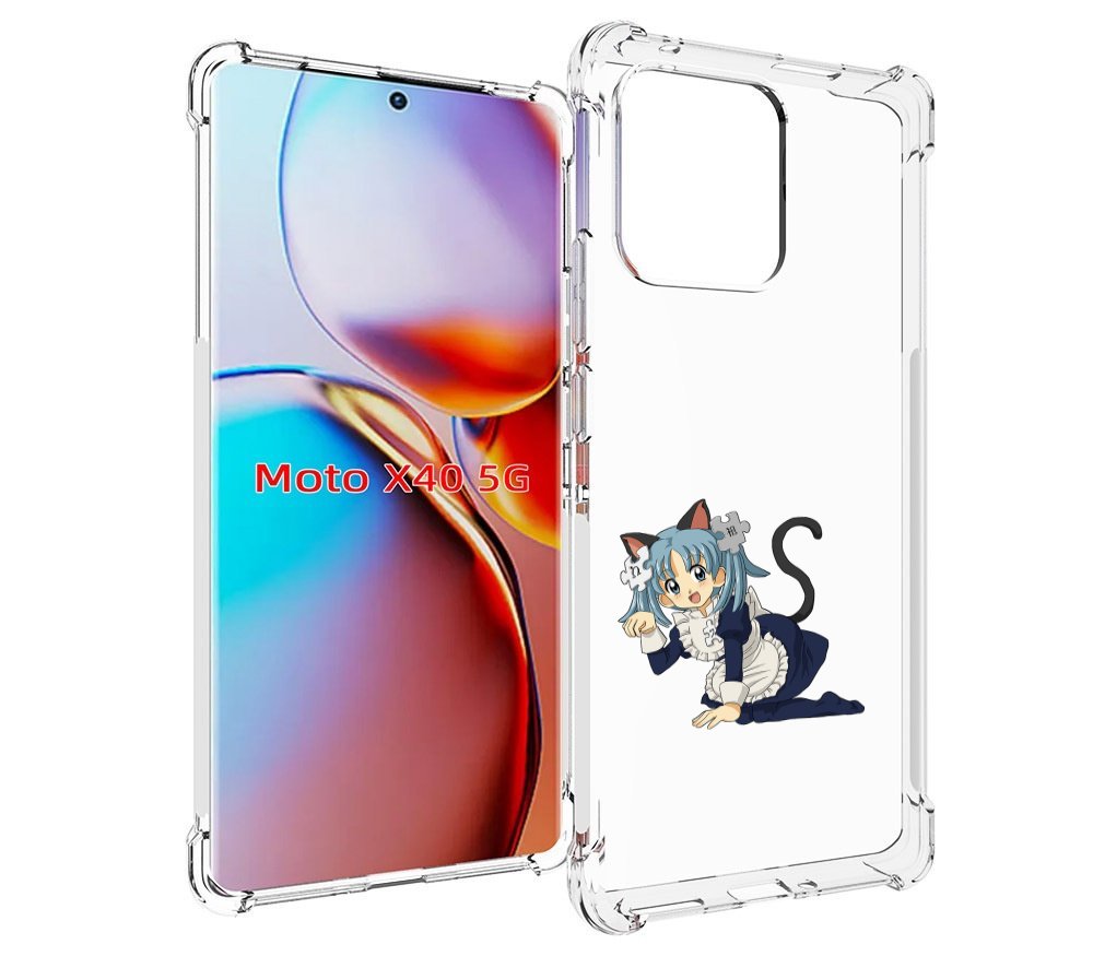

Чехол MyPads аниме3 для Motorola Moto X40, Прозрачный, Tocco