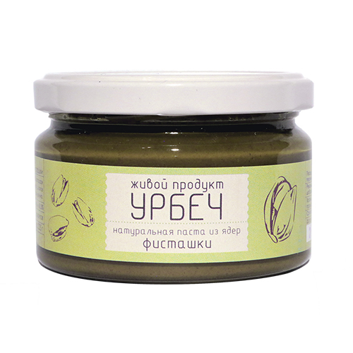 

Урбеч Из Ядер Фисташки Живой Продукт 225 Г