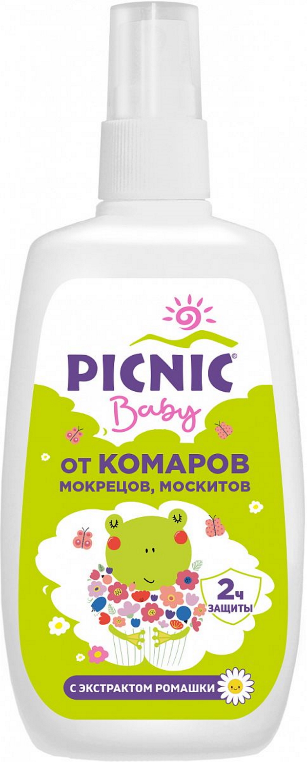 Спрей от комаров Picnic Baby GRS13265s02 120 мл