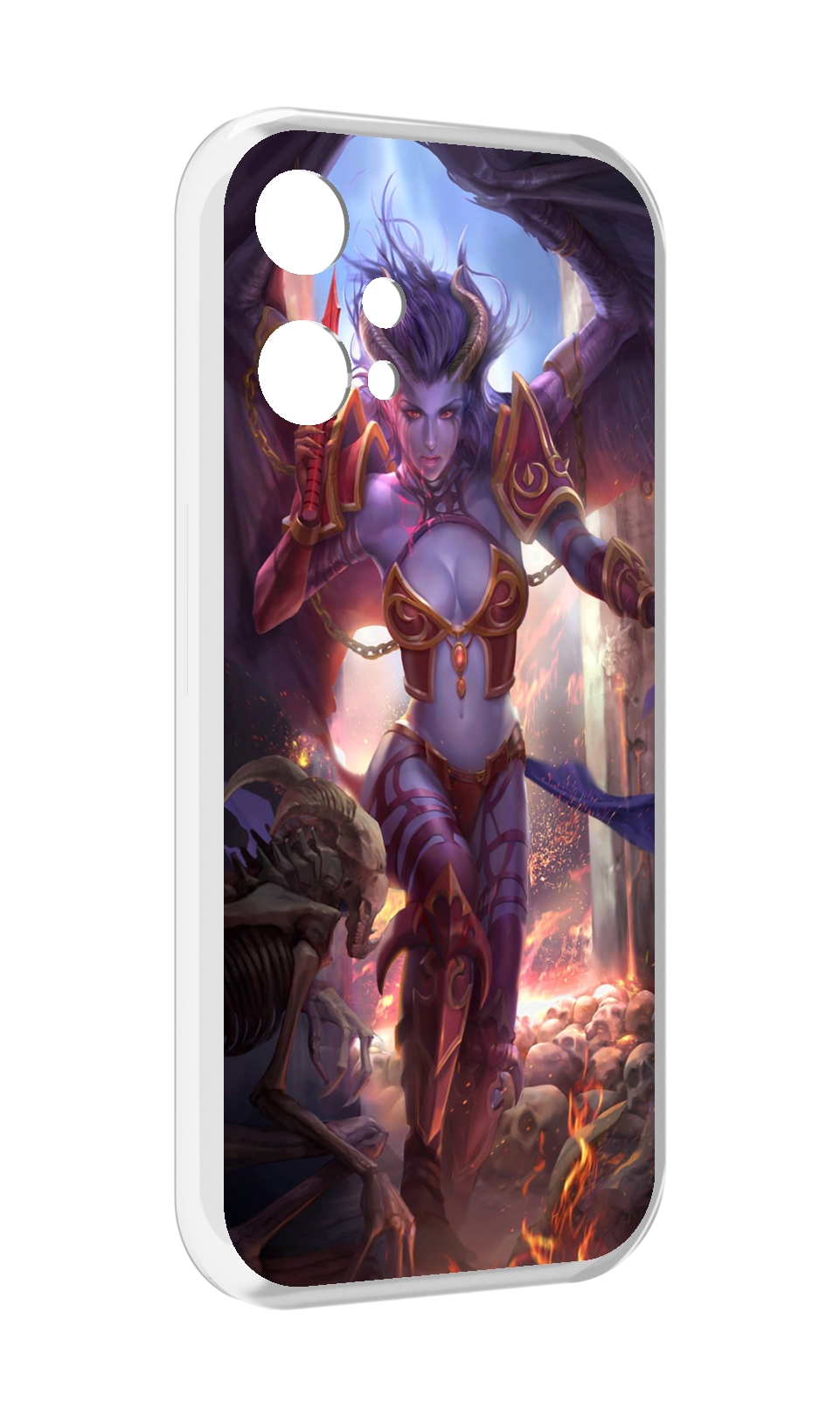 

Чехол MyPads queen of pain dota 2 для OnePlus Nord CE 2 Lite 5G, Прозрачный, Tocco