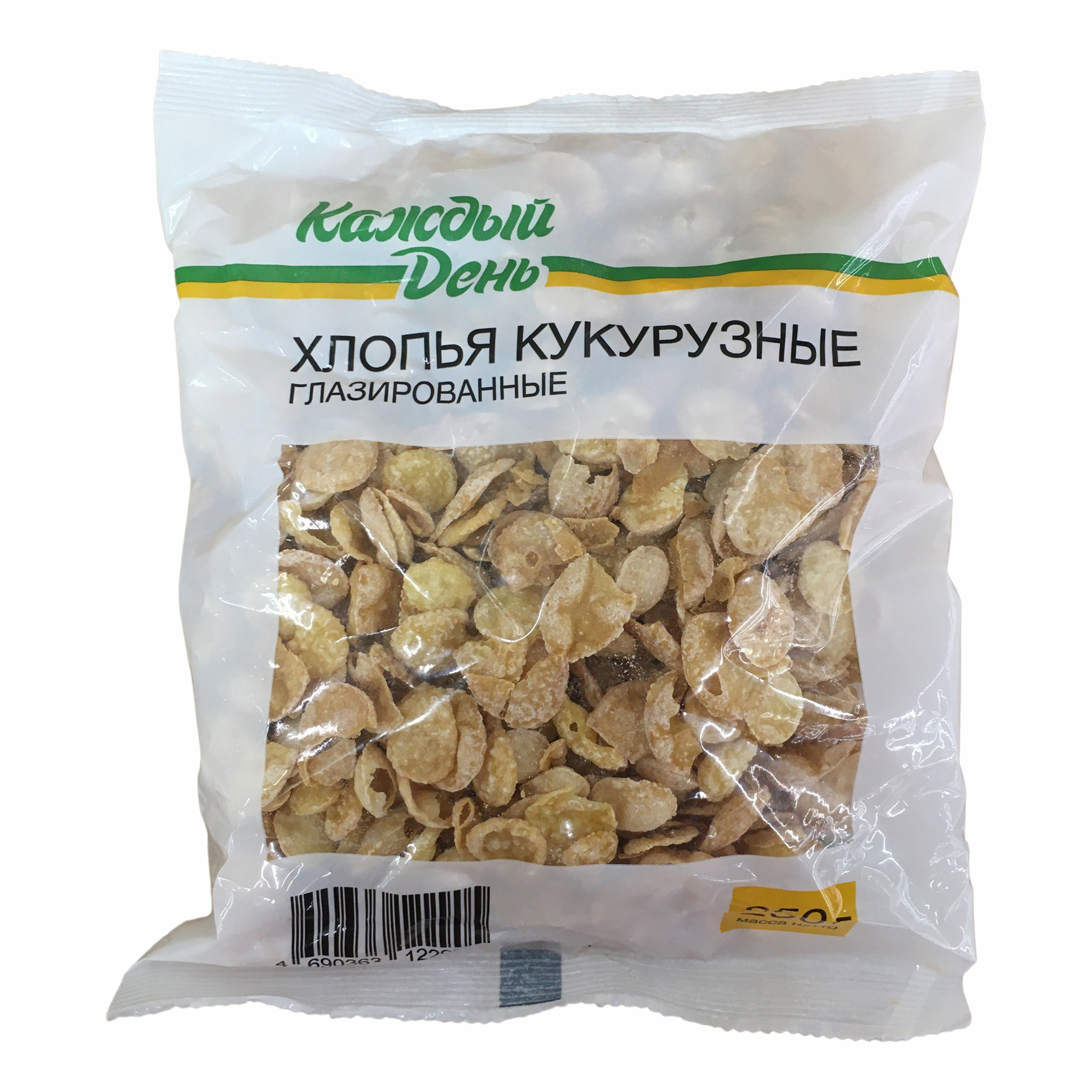 Хлопья Каждый день кукурузные глазированные 250 г