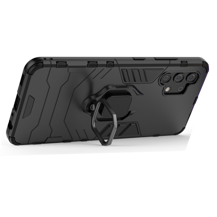 фото Противоударный чехол с кольцом panther case для samsung galaxy a32 (417078636) black panther