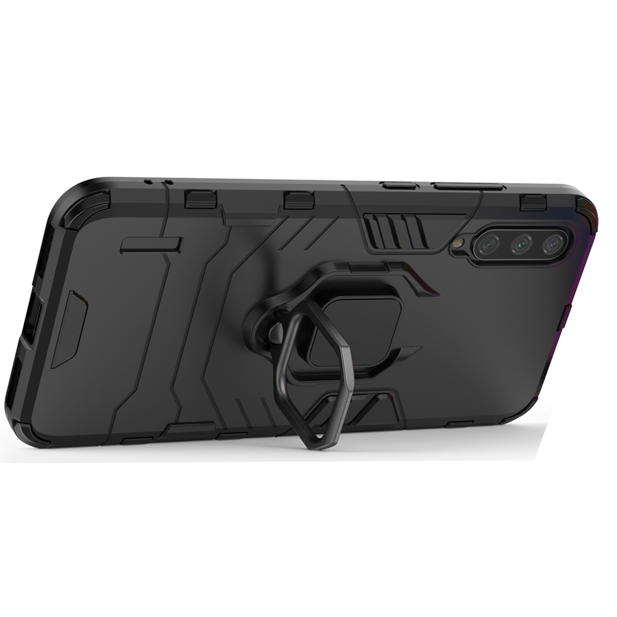 фото Противоударный чехол с кольцом panther case для xiaomi mi a3 / cc9e (417097948) black panther