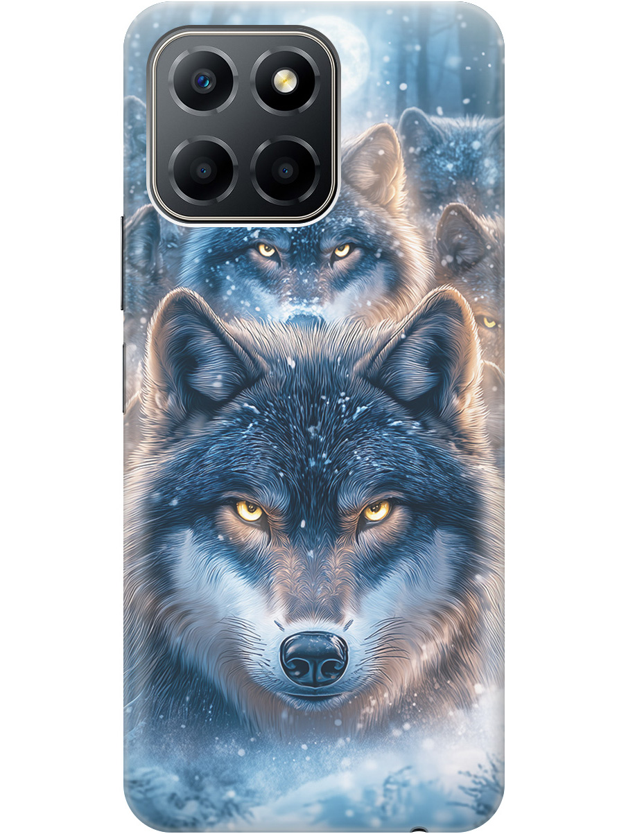 

Силиконовый чехол на Honor X6 / X8 5G с принтом "Стая волков", Прозрачный;голубой;синий;черный, 762092213