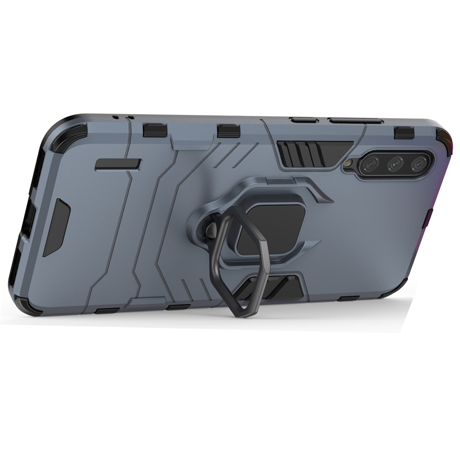 фото Противоударный чехол с кольцом panther case для xiaomi mi a3 / cc9e (417097950) black panther