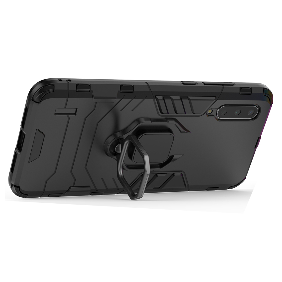 фото Противоударный чехол с кольцом panther case для xiaomi mi 9 lite / cc9 (417102066) black panther