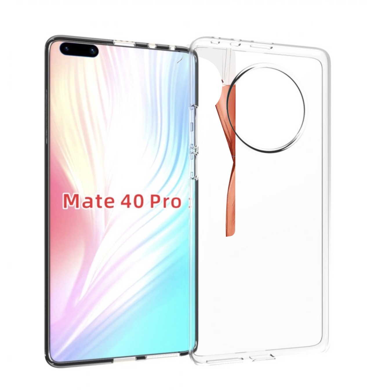 

Чехол MyPads Ножки для Huawei Mate 40 Pro (NOH-NX9), Прозрачный, Tocco
