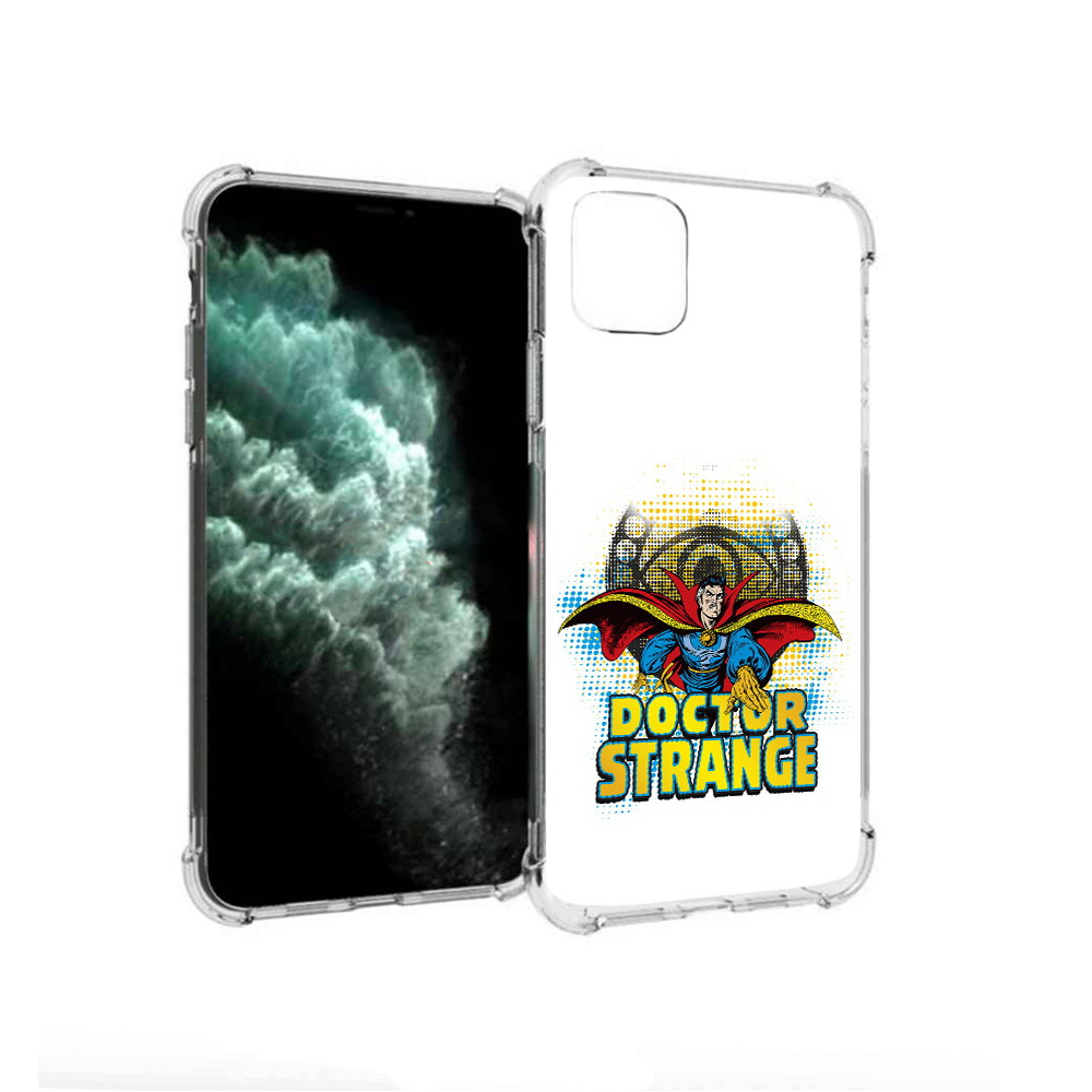 

Чехол MyPads Tocco для Apple iPhone 11 Pro Max доктор стренж рисунок (PT142698.615.335), Прозрачный, Tocco
