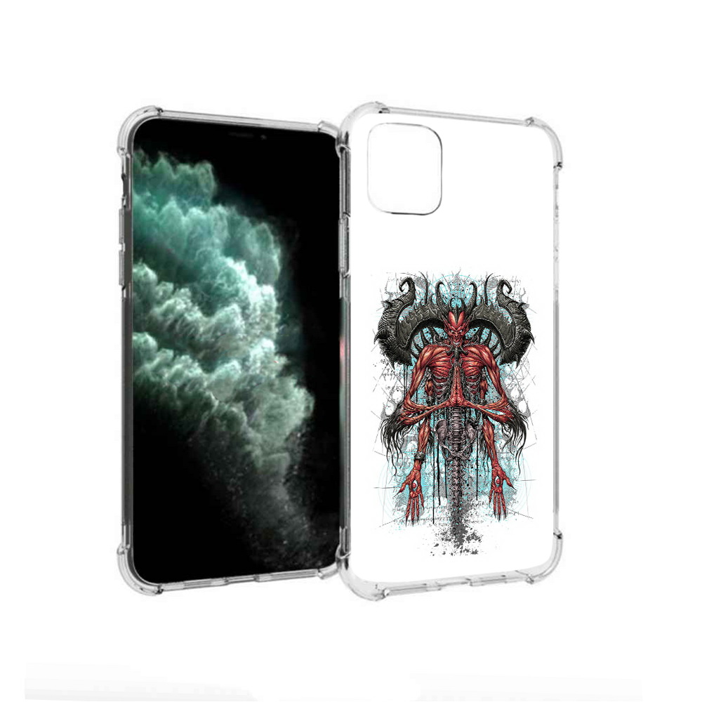 

Чехол MyPads Tocco для Apple iPhone 11 Pro Max дьявол (PT142698.615.340), Прозрачный, Tocco