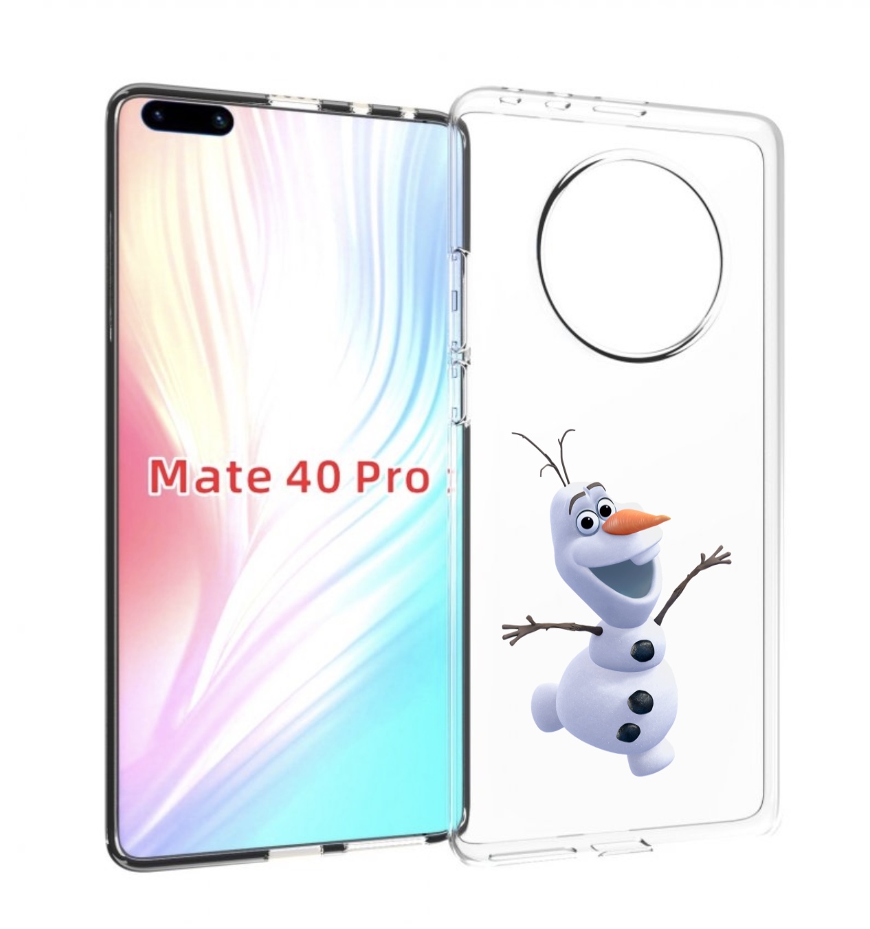 фото Чехол mypads олаф-холодное-сердце для huawei mate 40 pro (noh-nx9)