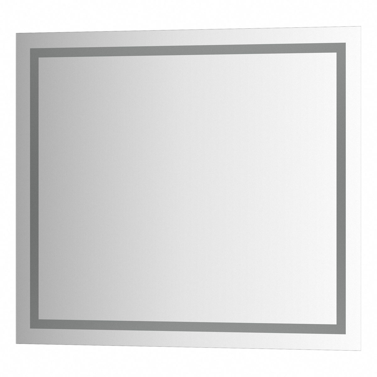 Зеркало со встроенной Led-подсветкой, без выключателя Evoform BY 2134, 60х70  4000К