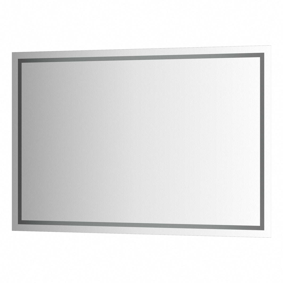 Зеркало со встроенной Led-подсветкой, без выключателя Evoform BY 2138, 80х120  4000К