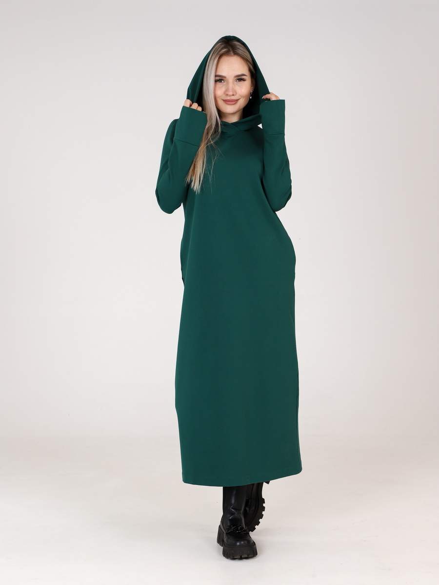 

Платье женское Elenatex П-135 зеленое 44 RU, Зеленый, П-135