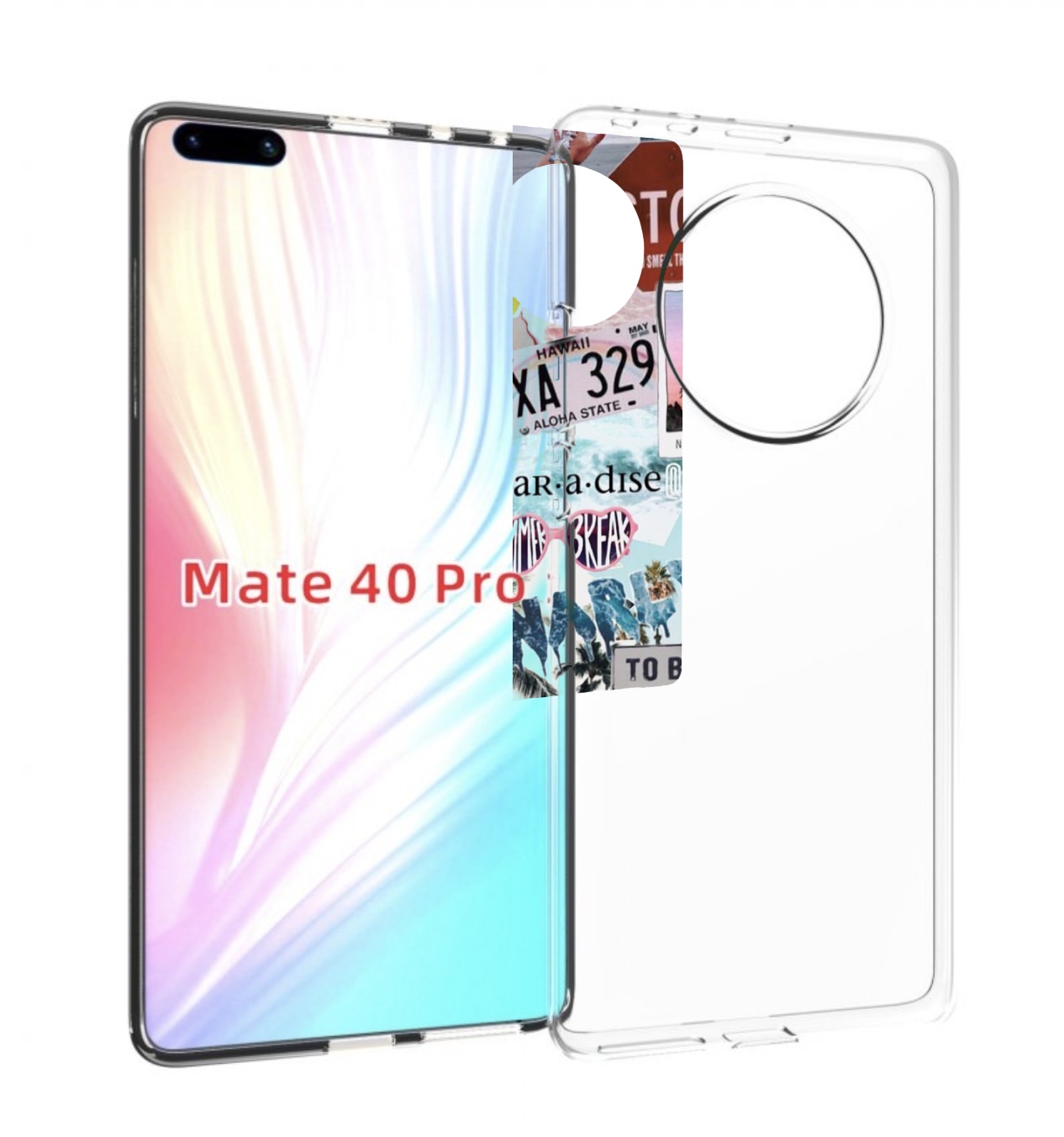 

Чехол MyPads Пляжи-постер для Huawei Mate 40 Pro (NOH-NX9), Прозрачный, Tocco