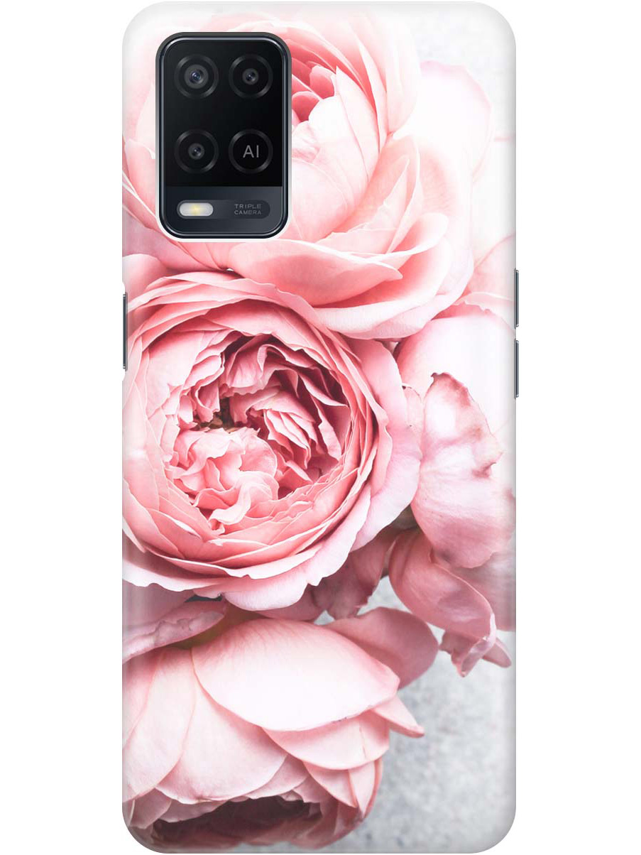 

Силиконовый чехол на Oppo A54 с принтом "Нежность", Прозрачный;белый;зеленый;розовый, 726147121