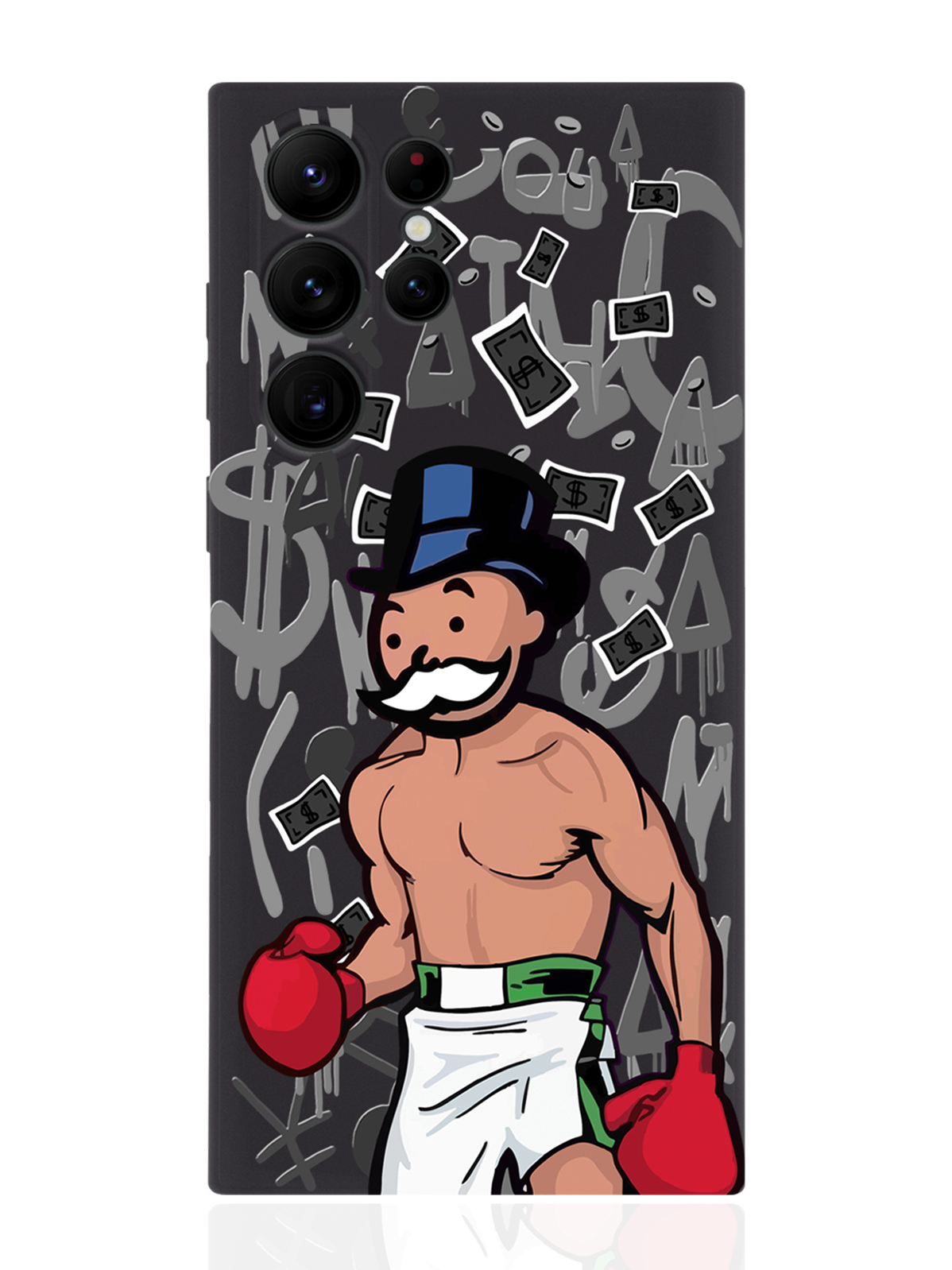 

Чехол MustHaveCase для Samsung Galaxy S23 Ultra Monopoly Boxing черный, Разноцветный