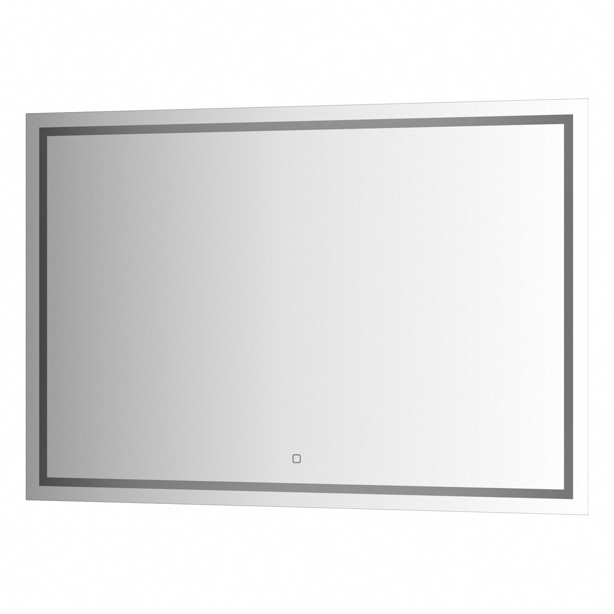 Зеркало с Led-подсветкой и сенсорным выключателем Evoform BY 2438, 80х120  4000К зеркало с фацетом 15 мм 80х120 см evoform