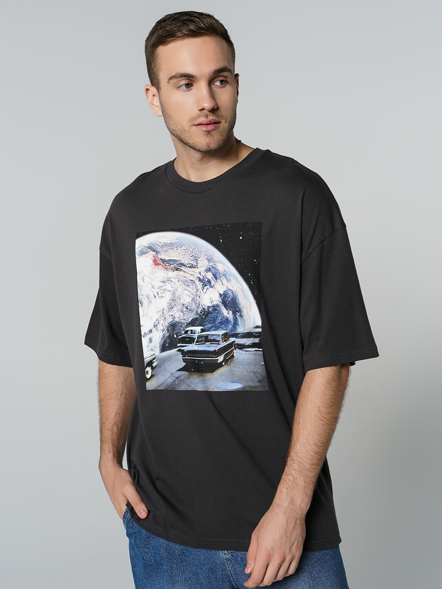 

Футболка мужская ТВОЕ серая M, 81049