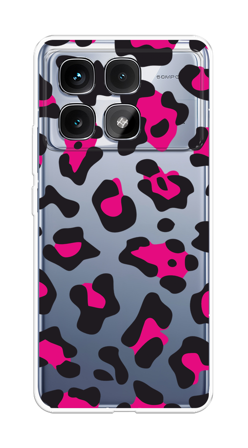 

Чехол на Xiaomi Redmi K70 Ultra "Pink cow spots", Черный;розовый, 323050-1