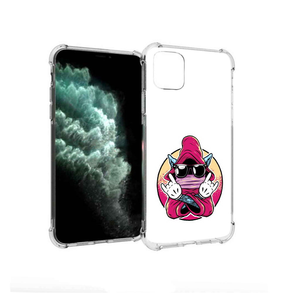 

Чехол MyPads Tocco для Apple iPhone 11 Pro Max йоу (PT142698.615.382), Прозрачный, Tocco