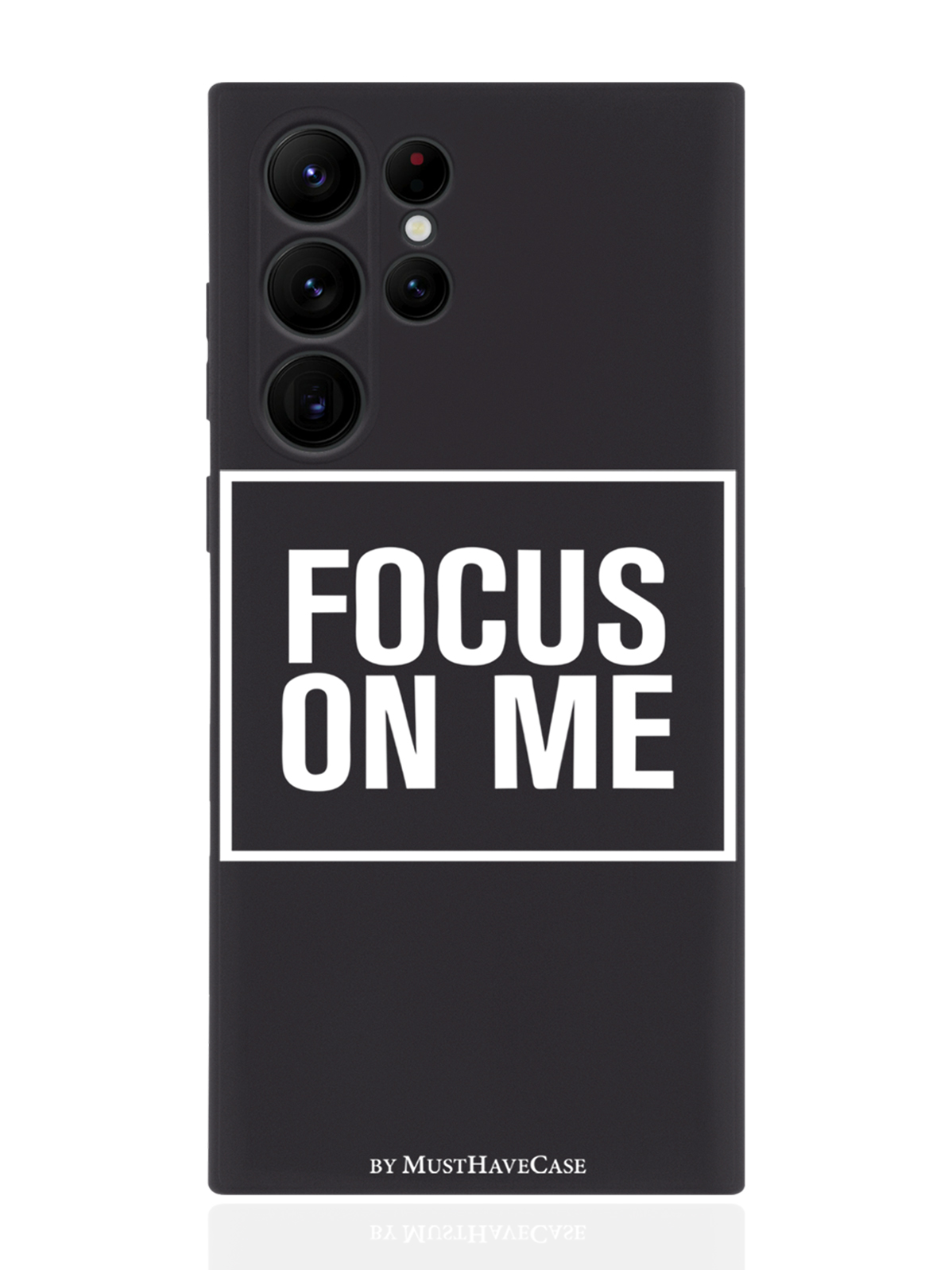 

Чехол MustHaveCase для Samsung Galaxy S23 Ultra Focus on me черный, Черный;белый