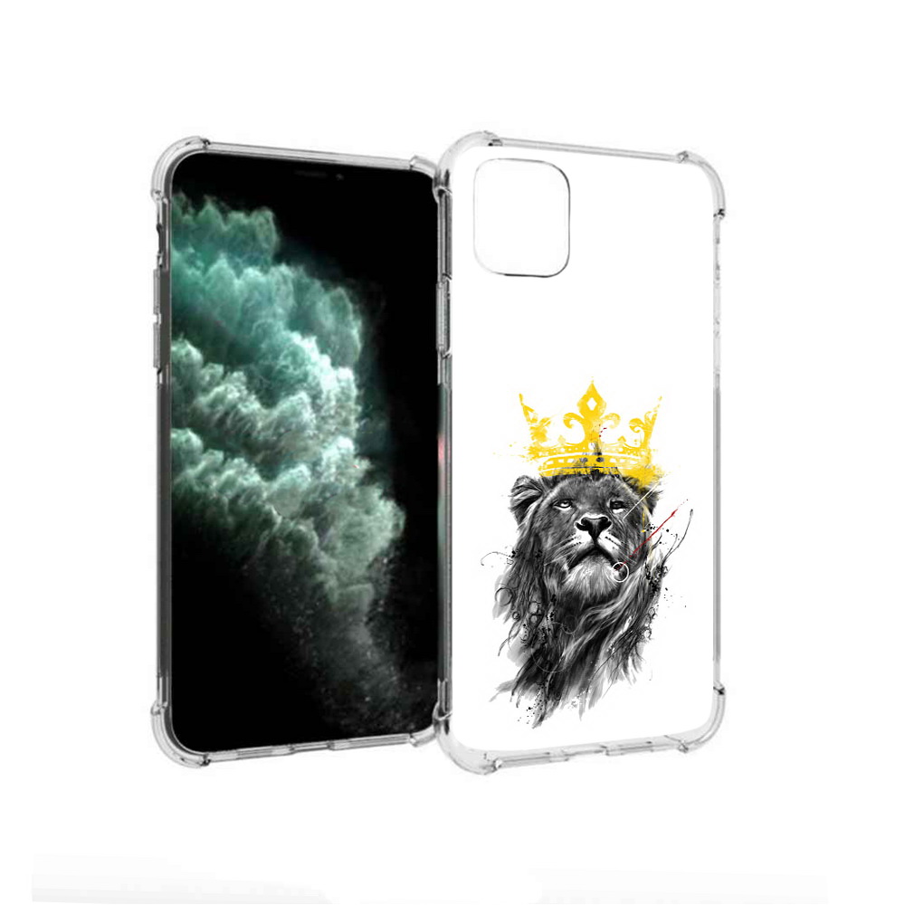 

Чехол MyPads Tocco для Apple iPhone 11 Pro Max король-лев (PT142698.615.391), Прозрачный, Tocco