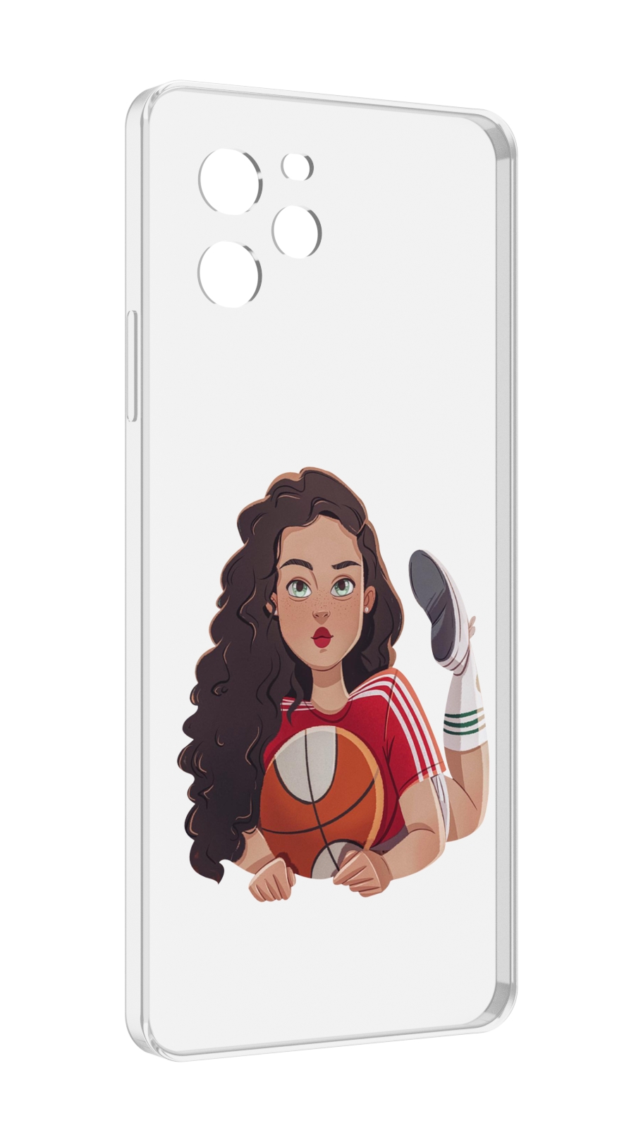 

Чехол MyPads Баскетболитска-в-гольфах женский для Huawei Nova Y61 / Huawei Enjoy 50z, Прозрачный, Tocco