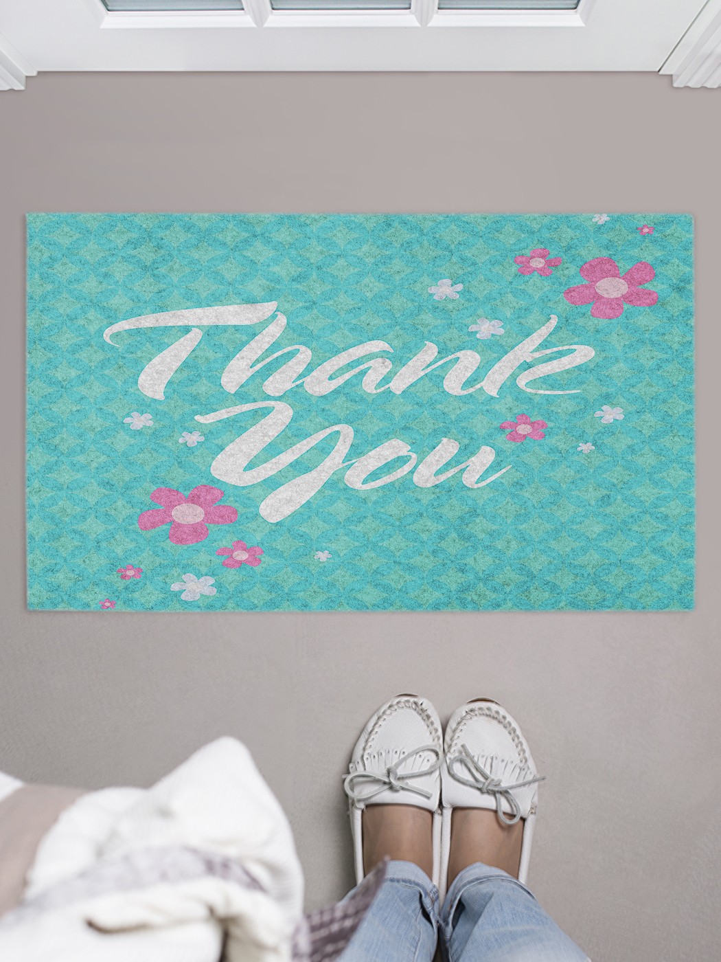 

Придверный коврик в прихожую для обуви, на резиновой основе, 75x45 см door_80596 JoyArty