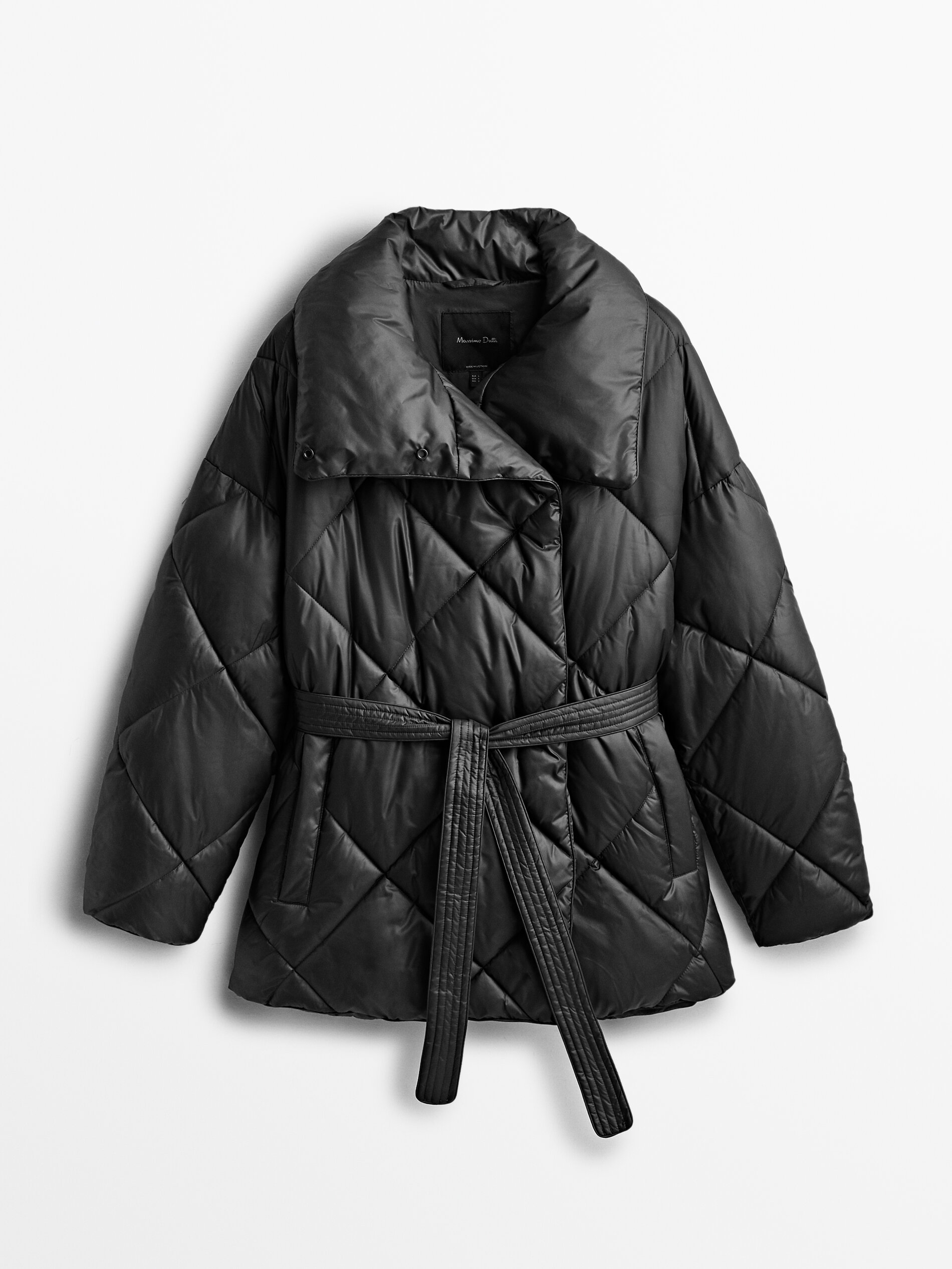 

Куртка женская Massimo Dutti 06711861800 черная L, 06711861800