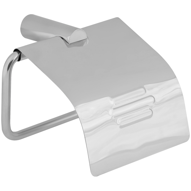 Держатель для туалетной бумаги рулонной OfficeClean Original, нержавеющая сталь, xром