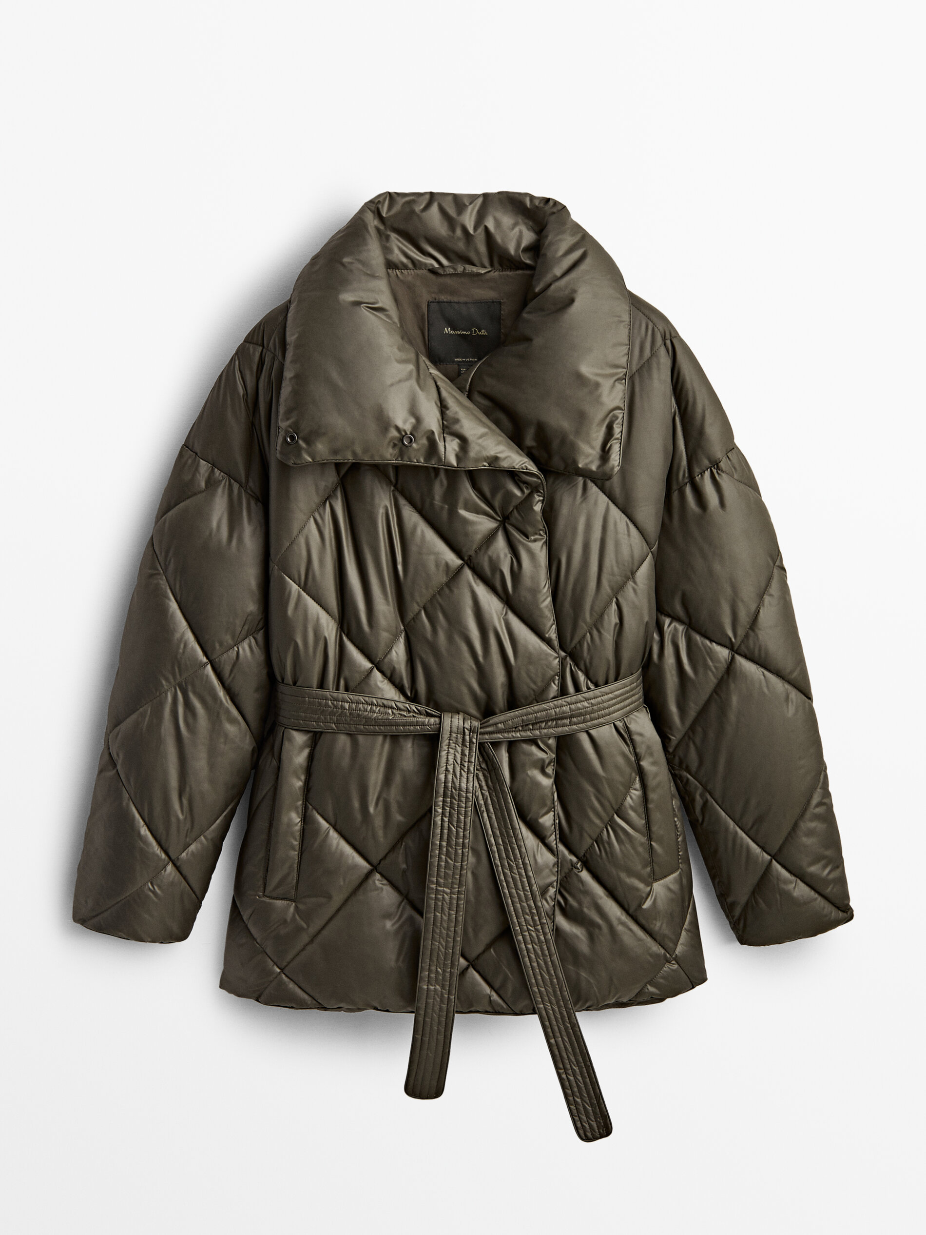 

Куртка женская Massimo Dutti 06711861916 зеленая M, 06711861916
