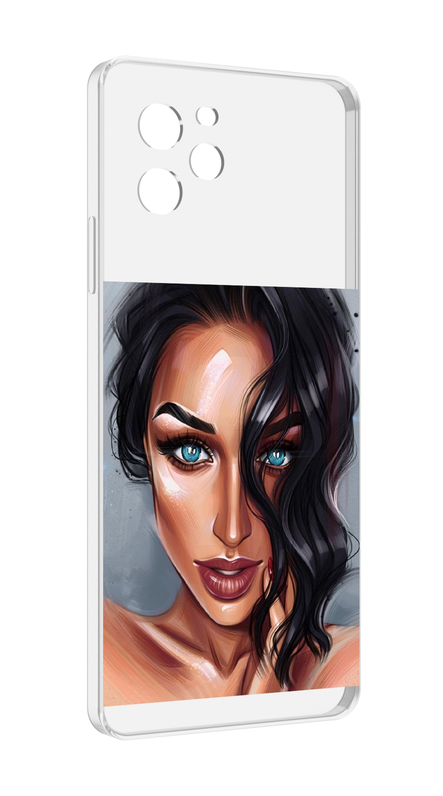 

Чехол MyPads Брюнетка для Huawei Nova Y61 / Huawei Enjoy 50z, Прозрачный, Tocco