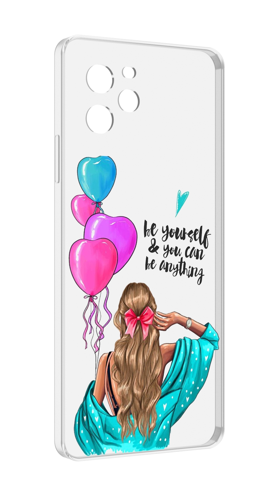 Чехол MyPads Будь-собой для Huawei Nova Y61 / Huawei Enjoy 50z