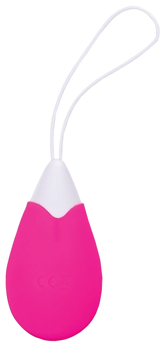 Виброяйцо Dream Toys с петелькой и пультом ДУ ярко-розовое