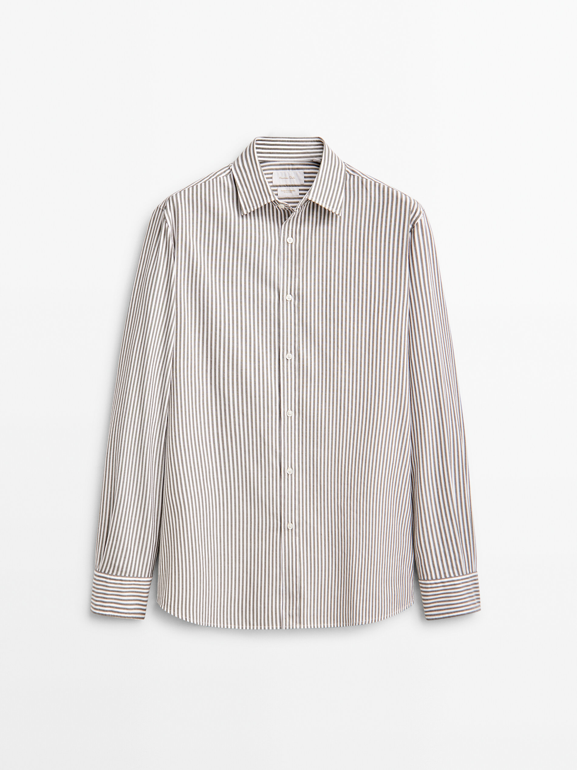 

Рубашка мужская Massimo Dutti 00148358500 зеленая XL, 00148358500