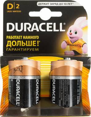 Батарея Duracell Basic LR20-2BL MN1300 D (2шт)