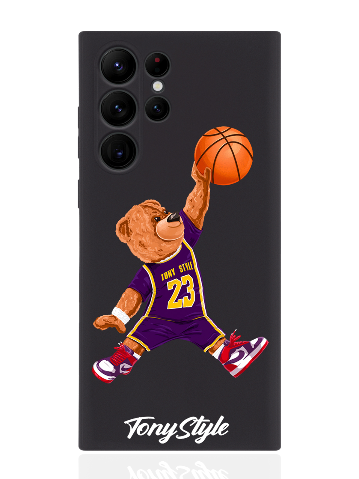 

Чехол Tony Style для Samsung Galaxy S23 Ultra Tony Style баскетболист с мячом черный, Фиолетовый;коричневый;желтый;оранжевый